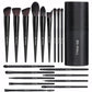 BS-MALL Makeup Brush Set 18 Pcs Premium Synthetic Foundation Powder Concealers Eye shadows Blush Makeup Brushes with black case