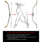longbowmaker Hungarian Style Handmade Longbow Flagella Recurve Horsebow Archery 20-110LBS H1