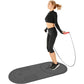 Non-Slip Jump Rope Mat Shock Absorption Rope Skipping Mat for Adults & Children Home Indoor Workout Exercise Mat