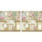 Stamperia International KFT SBBL25 Pack 10 Sheets Double face-Roses, lace and Wood, 30.5 x 30.5 (12" x 12"), Multicoloured