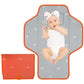 Buy now Baby Portable Changing Pad Travel - Waterproof Compact Diaper Changing Mat with Built-in Pillow - Lightweight & Foldable Changing Station, Newborn Shower Gifts at indiglob india