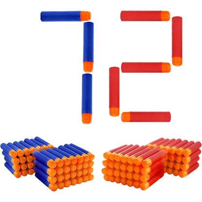 EKIND 9.5cm Foam Darts Compatible for Nerf Elite Mega Series 36-Dart Refill Pack (Red)