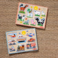 Buy now Melissa & Doug Wooden Light-Activated Sound Puzzle 2-Pack for Toddler and Preschool Boys and Girls ƒ?? Farm Animals, Vehicles at indiglob india