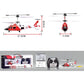POCO DIVO Coast Guard Rescue Helicopter RC Flight Infrared 3CH Gyro Marine Aircraft Model S111G