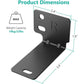 WALI Soundbar Wall Mount Bracket for Bose SoundTouch 300, 500, 700 and 900 (BSM002), Black