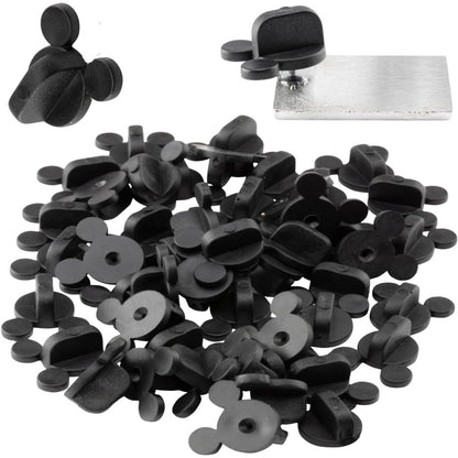 Buy now PVC Rubber Mouse Ears Replacement Pin Backs(50 Pcs) -Compatible with Mickey Mouse, Disney & Novelty Collectible pins - Keep Your Favorite pins Safely Secured to Your Clothes - Keepers, Pinback at indiglob india