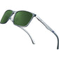 BIRCEN Mens Sunglasses Polarized UV Protection: Classic Shades for Men Driving Fishing with Al-Mg Metal Frame