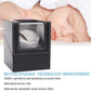 Automatic Single Watch Winder, in Wood Shell and Black Leather/Carbon Fiber Leather, Japanese Motor