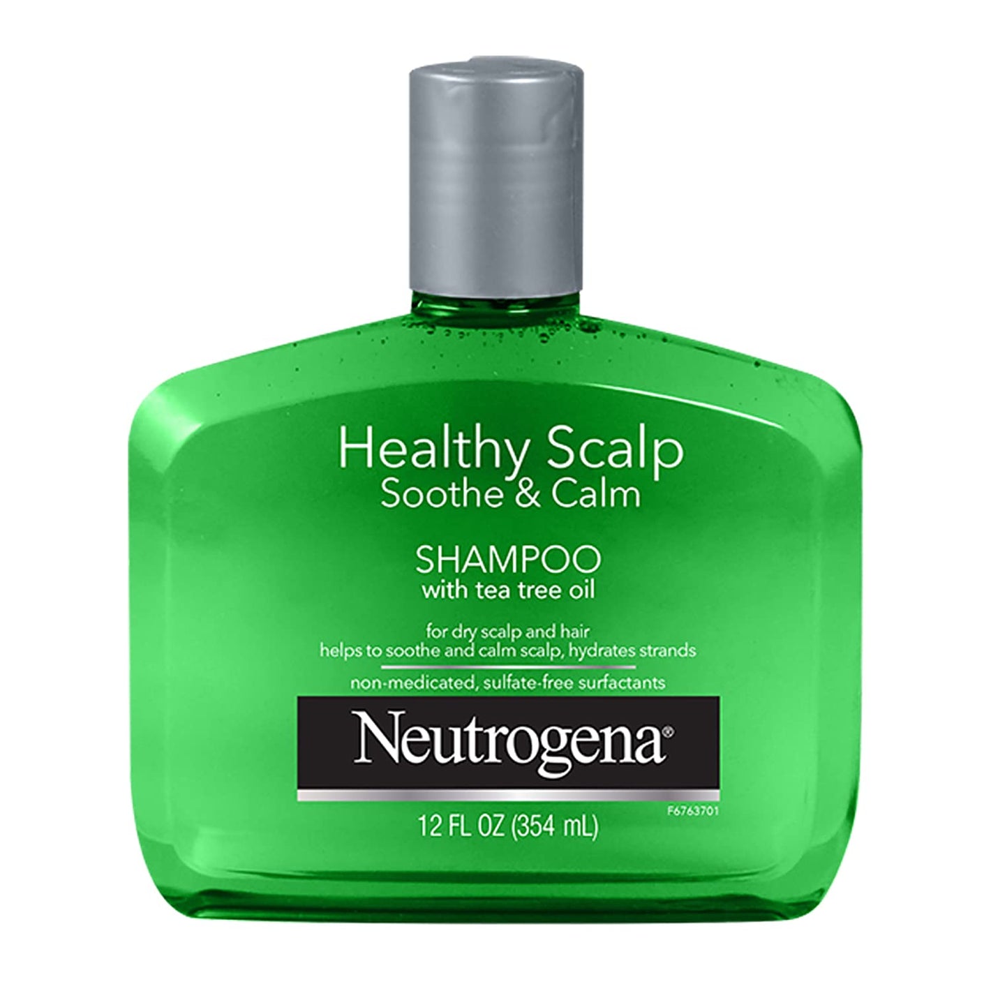 Buy now Neutrogena Soothing & Calming Healthy Scalp Shampoo to Moisturize Dry Scalp & Hair, with Tea Tree Oil, pH-Balanced, Paraben-Free & Phthalate-Free, Safe for Color-Treated Hair, 12 fl oz at indiglob india