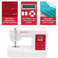 Buy now Plus Sewing Machine 62C Brilliance with Extension Table by Singer at indiglob india