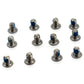 12x M2x3mm Silver Torx T5 Replacement Bottom Case Base Cover Screw for Dell XPS 13, XPS 15 7590 9550 9560 9500 XPS 17 9700 Precision 5510 5520