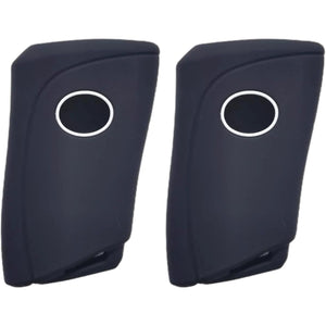 Silicone Rubber Key Fob Cover Compatible with Lexus (4 Buttons) ES300h ES350 LC500 LC500h LS500h NX350 NX250 NX350h GX460 LS500 RX350 (Black Black)