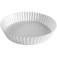 Fat Daddio's PFT-102 Round Fluted Tart Pan, 10 x 2 Inch