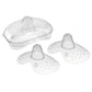 MAM Breastfeeding Nipple Shields with Sterilizing Storage Case, Nipple Shields for Nursing Newborn, Size 3 Large 23mm, 2-Count, Clear