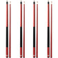 GSE Games & Sports Expert 58" 2-Piece Fiberglass Graphite Composite Billiard Pool Cue Sticks (Several Colors Available, Weight from 18oz, 19oz, 20oz, 21oz)
