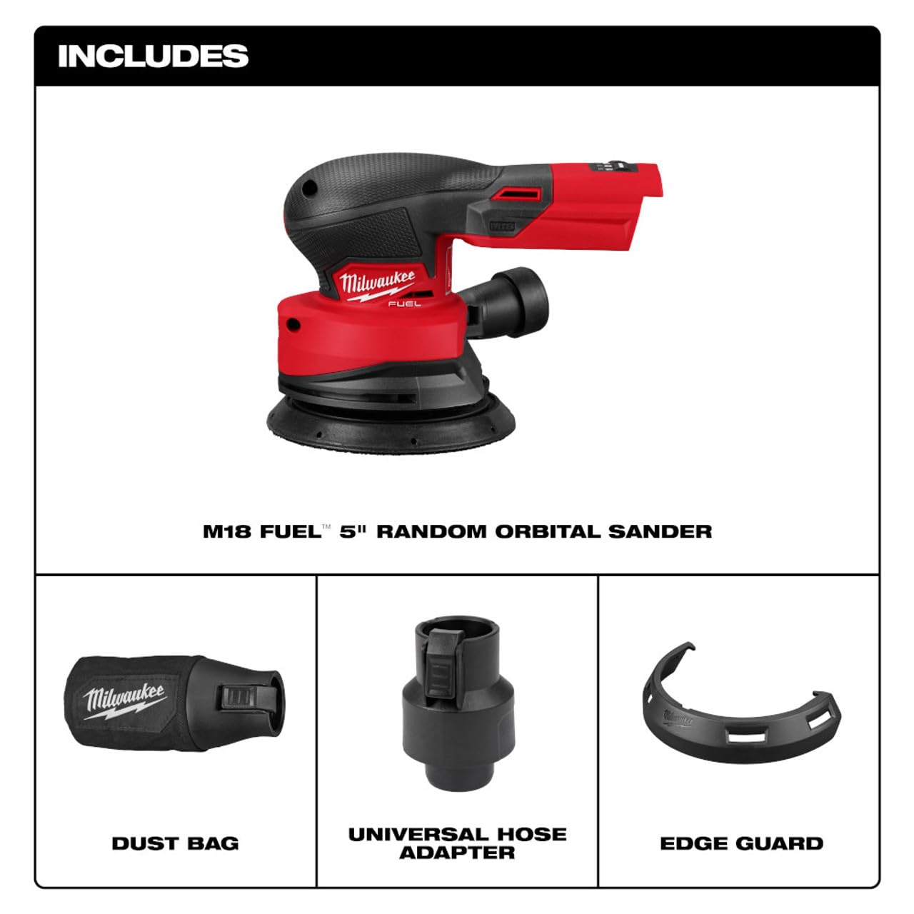 Buy now Milwaukee Electric - M18 Fuel 5 INCH Random Orbital Sander at indiglob india