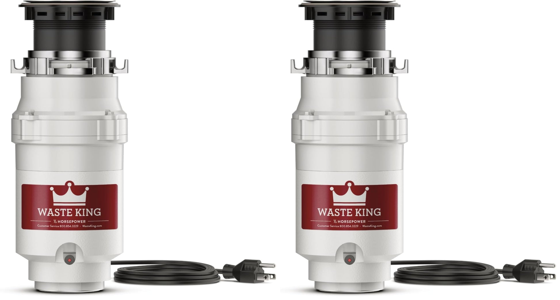 Buy now Waste King Garbage Disposal for Kitchen Sink with Power Cord, Food Waste Disposer, L-8000 at indiglob india