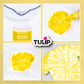 Tulip One-Step Tie-Dye Kit, Vibrant Colors for Fabric 4 fl oz, Yellow