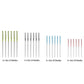 Buy now SINGER Tapestry Needles in Dial Compact, Assorted Sized Sewing Needles, Sizes 22, 24, 26, 28, Set of 24 at indiglob india