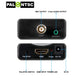 Buy now HDMI to BNC Converter Adapter - HD Digital Video in Female BNC Coax Connector Composite Box w/ 3.5mm Audio Out for DVD DVR Security Camera CVR CCTV Image Coaxial Analog CVBS Signal Monitor TV at indiglob india