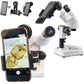 Smartphone Camera Adapter - Microscope Eyepiece Tube 23.2mm, Built-in 16X Microscope Eyepiece