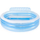 Buy now INTEX Swim Center Inflatable Family Lounge Pool: Built-In Bench – Cup Holder – 156 Gallon Capacity – 90" x 86" x 31" – Blue at indiglob india