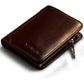 Men's Italian Genuine Cowhide Leather Extra Capacity RFID Bifold Wallet