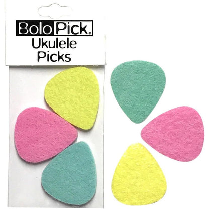 Felt Picks for Ukulele 6 Pack (An Original Recipe)
