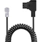 Neewer D-Tap to BMPCC 4K/6K Coiled Power Cable Compatible with Blackmagic Pocket Cinema Camera 4K/6K Gold Mount V Mount Battery Weipu 2 Pin Female to P Tap, 16 inches - 50 inches Length