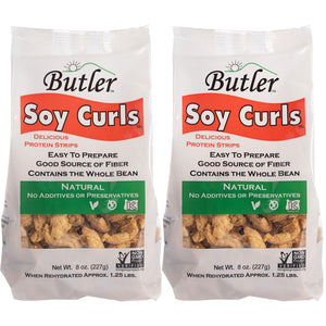 Butler Foods, Soy Curls, 8 Ounce (pack of 2)