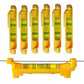 7 pcs Hanging Bubble Line Level for Building Trades, Engineering, Surveying, Metalworking and other Equipment Measure (Yellow - 7 Pack)