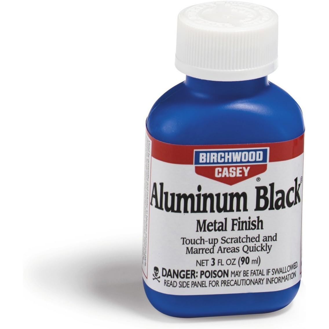 Birchwood Casey Fast-Drying Fast-Acting Aluminum Black Metal Finish for Restoring Scratched and Marred Areas, Gun Cleaning