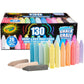 Crayola Ultimate Washable Chalk Collection (64ct), Bulk Outdoor Sidewalk Chalk for Kids, Anti-Roll Sticks, Recess Toys for Kids, Back to School Gifts