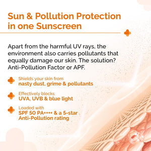 The Derma Co 1% Hyaluronic Sunscreen Aqua Gel with SPF 50 & PA++++ | Broad Spectrum UVA/B & Blue Light Protection | Suits Oily to Normal Skin | 2.82 Oz/80 g