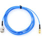 BNC to Microdot 10-32 50 Ohm RF Cable for Accelerometer Transducer Acoustic Vibration Test (2m, Straight)