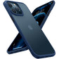 Buy now TORRAS Tough Shockproof for iPhone 13 Pro Case, [Military-Grade Drop Tested] Ultra-Durable Matte Hard PC Back with Soft Silicone Edge Slim Protective for iPhone 13 Pro Phone Case,Translucent Black iPhone 12 12 Pro Blue at indiglob india