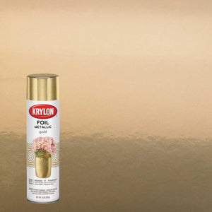 Buy now Krylon Foil High Gloss Gold Metallic Spray Paint 8 oz. at indiglob india