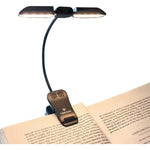 Buy now Vekkia 14 LED Rechargeable Book Light for Reading at Night, Eye-Care Reading Light for Books in Bed, 180° Adjustable, Clip on Lamp, 3 Color Temperatures, Lightweight, Present for Reader at indiglob india