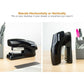 Bostitch Office Heavy Duty Stapler, 40 Sheet Capacity, No Jam, Half Strip, Fits into the Palm of Your Hand, For Classroom, Office or Desk, Black