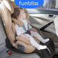 funbliss Car Seat Protector for Child Car Seat,Auto Seat Cover Mat for Under Carseat with Thickest Padding to Protect Leather & Fabric Upholstery,PVC Leather Reinforced Corners