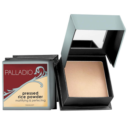 Palladio, Pressed Rice Powder, Natural, 0.26 Ounce