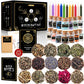 Buy now Wyspell Witchcraft Supplies Kit for Witch Altar 54PCS - Spell Candles for Witches - Crystals Spell Jars for Witches - Herbs for Spells - Beginner Witch Starter Box - Witchcraft Kit at indiglob india