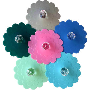 6PCS Silicone Cup Lids Mug Cover, Anti-dust Coffee Cup Mug Covers Airtight Seal Lid Cap,Drink Cup Cover for Hot and Cold Beverages - My Store