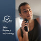Buy now Philips Norelco Shaver 2400 Series, Wet and Dry Electric Shaver, Pop-up Trimmer, P-Cap, Deep Black, Model X3001/90 at indiglob india