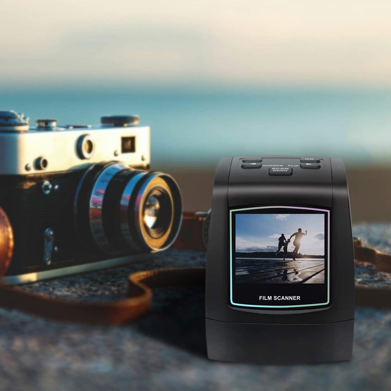 Buy now DIGITNOW 22MP All-in-1 Film & Slide Scanner, Converts 35mm 135 110 126 and Super 8 Films/Slides/Negatives to Digital JPG Photos, Built-in 128MB Memory, 2.4 LCD Screen at indiglob india