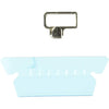 Pendaflex® Hanging File Folder Plastic Tabs, Clear, Pack Of 25 - Blue