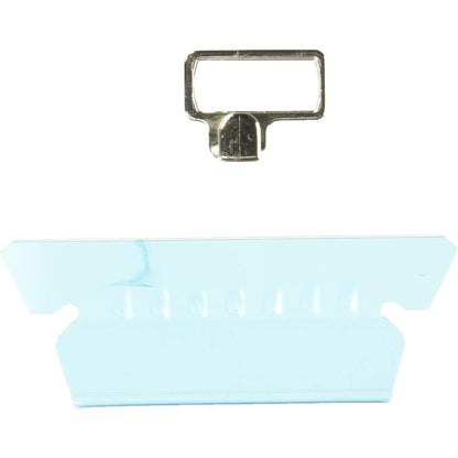 Pendaflex® Hanging File Folder Plastic Tabs, Clear, Pack Of 25