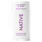 Buy now Native Deodorant Contains Naturally Derived Ingredients, 72 Hour Odor Control | Deodorant for Women and Men, Aluminum Free with Baking Soda, Coconut Oil and Shea Butter | Coconut & Vanilla Lavender & Rose at indiglob india