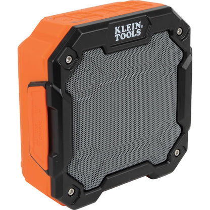 Buy now KLEIN TOOLS AEPJS3 Bluetooth Jobsite Speaker with Magnet and Hook, 20-Hr Run Time, Charge Via USB A or C, Pair Multiple Speakers Via Broadcast, Hands Free Capable at indiglob india