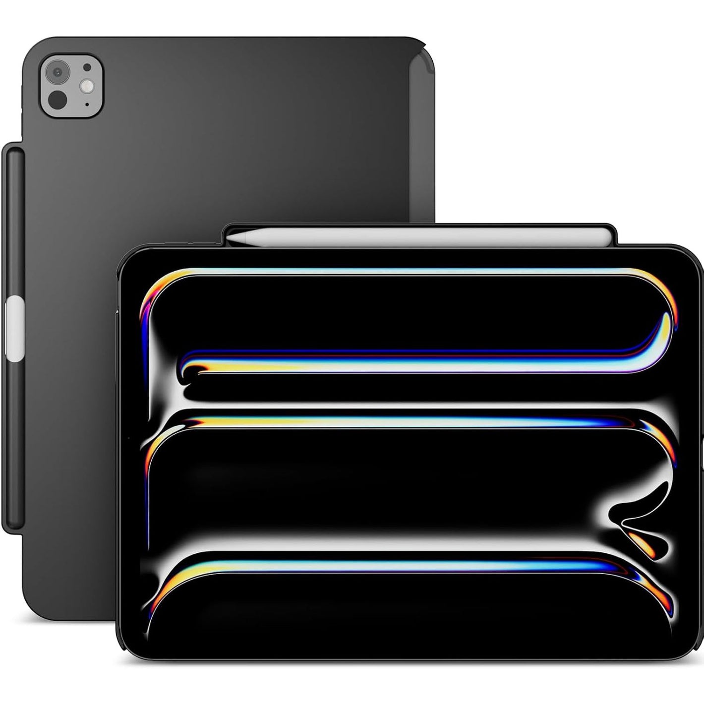 SWITCHEASY CoverBuddy Lite for 2024 iPad Pro 11" - iPad Pro Case Compatible with Magic Keyboard for iPad Pro (M4), with Apple Pencil Pro Pencil Holder - Black